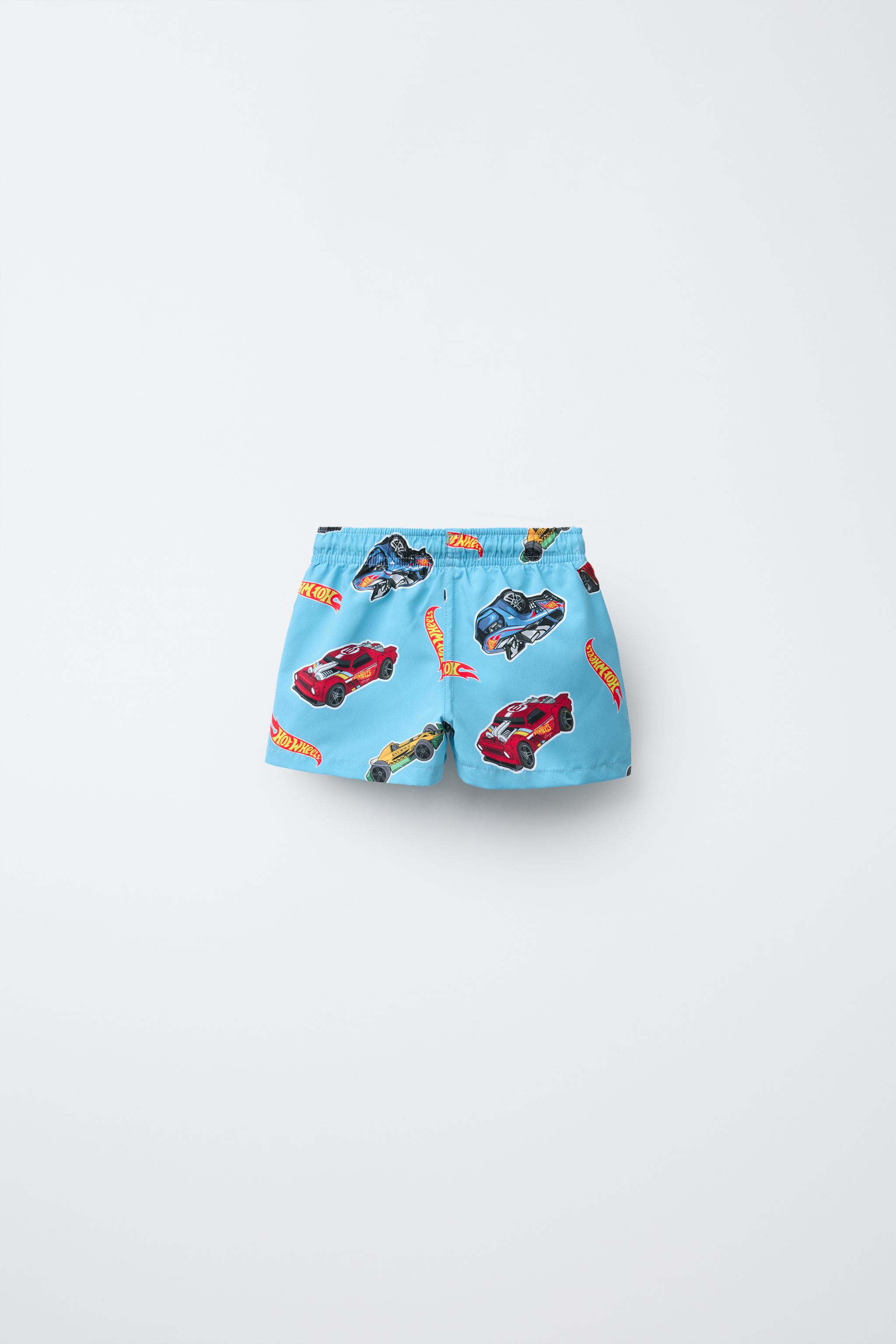 2-6 YEARS/ HOT WHEELS ™ MATTEL SWIM SHORTS
